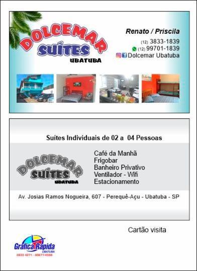Dolce Mar Ubatuba Suites Экстерьер фото